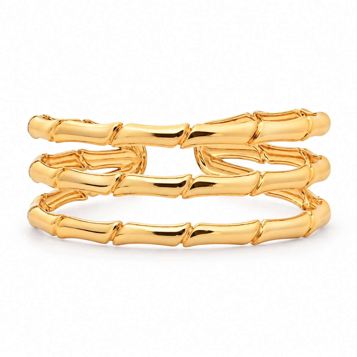 Elań Bamboo-Sculpted bangle