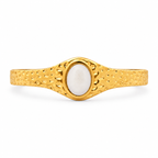 Lunara stone Cuff Bangle