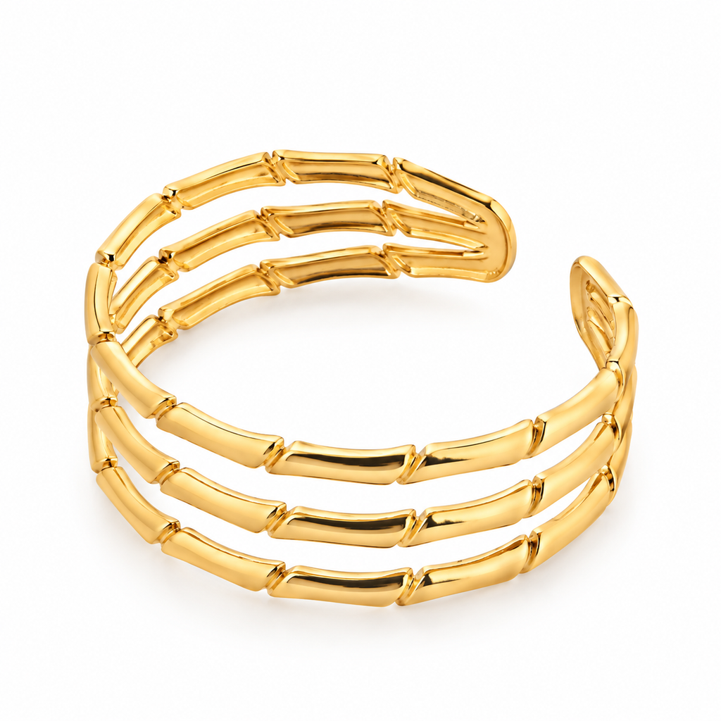 Elań Bamboo-Sculpted bangle