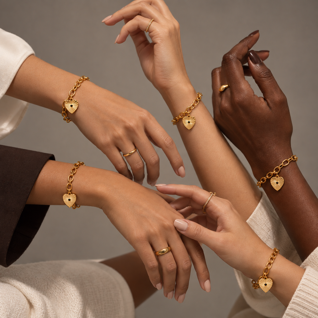Sunshet charm bracelet